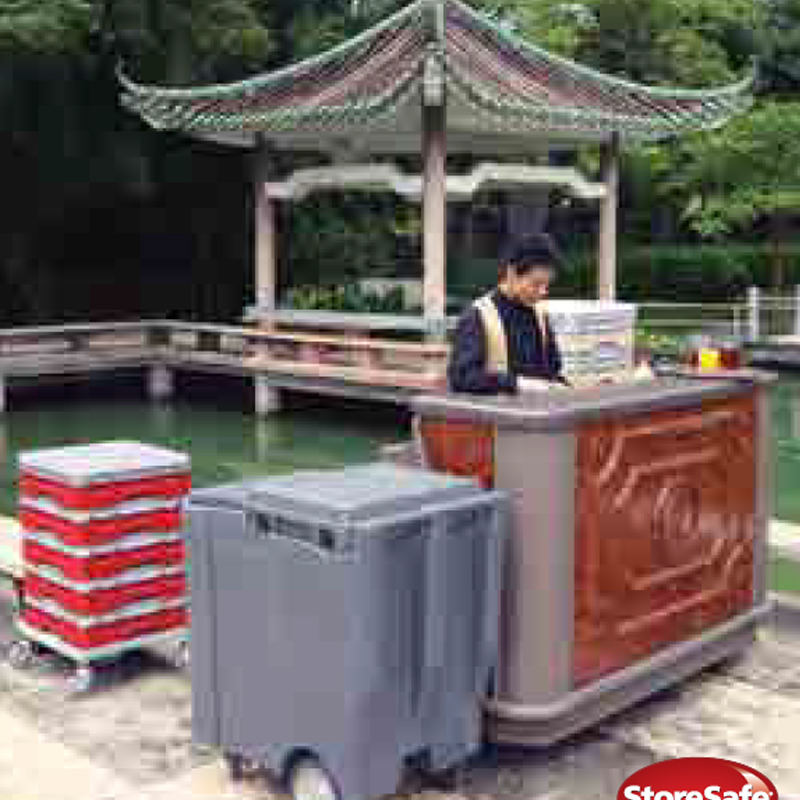 ICS100L/ICS175L/ICS175LB 美国CAMBRO 拉盖储冰车场景1